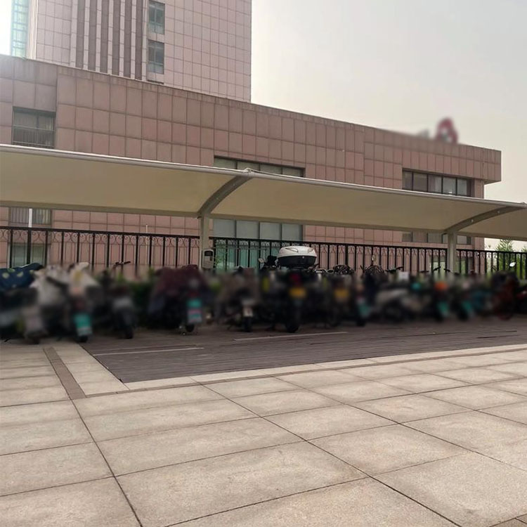 临邑县膜结构电动车棚